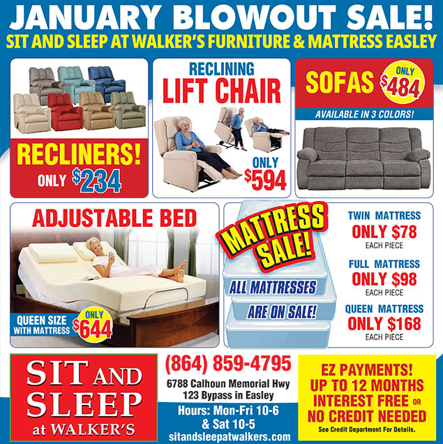 Check Our Current Ad For Furniture Savings In Easley Sc